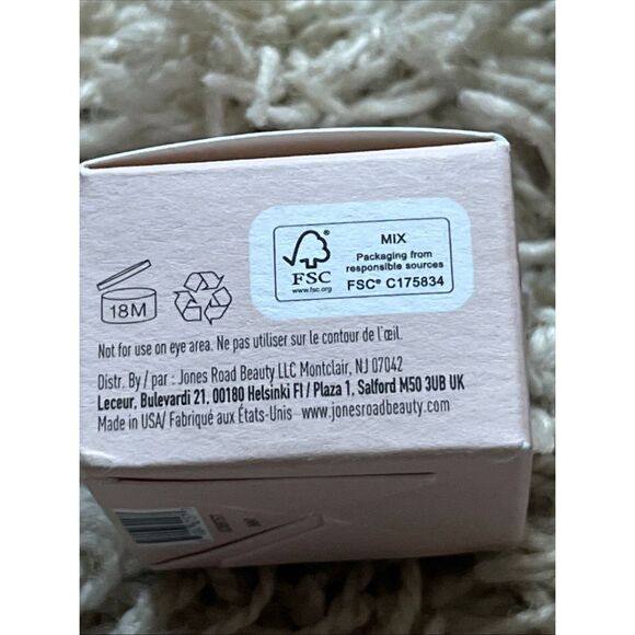 Jones Road Miracle Balm Mini 8.5g, “Flushed”New In Box - Picture 7 of 9